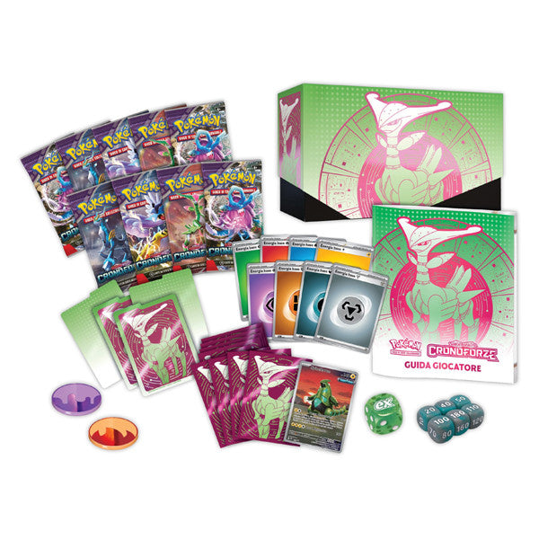 Pokemon Cronoforze Set Allenatore Fuoriclasse Fogliaferrea