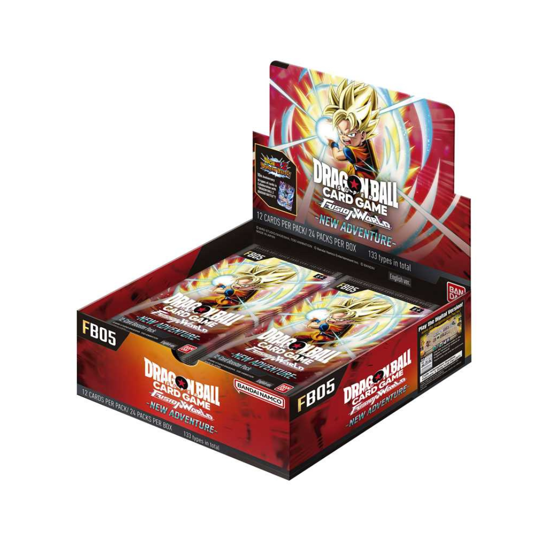 Dragon Ball Super Fusion World FB05 New Adventure Case Sealed