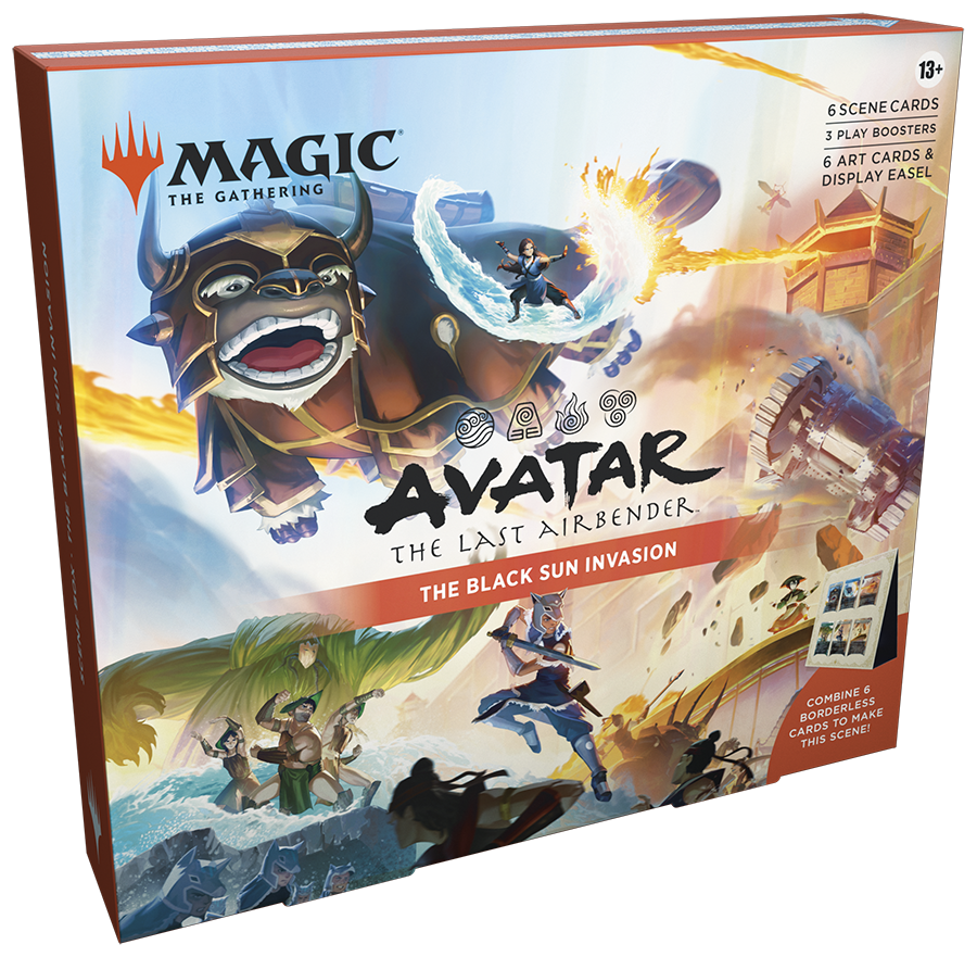 Magic Avatar the Last Airbender Scene Box The Black Sun Invasion ENG