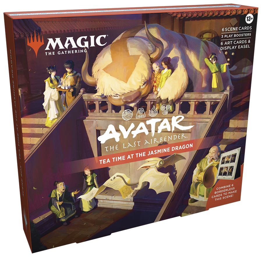 Magic Avatar the Last Airbender Scene Box Tea Time at the Jasmine Dragon ENG