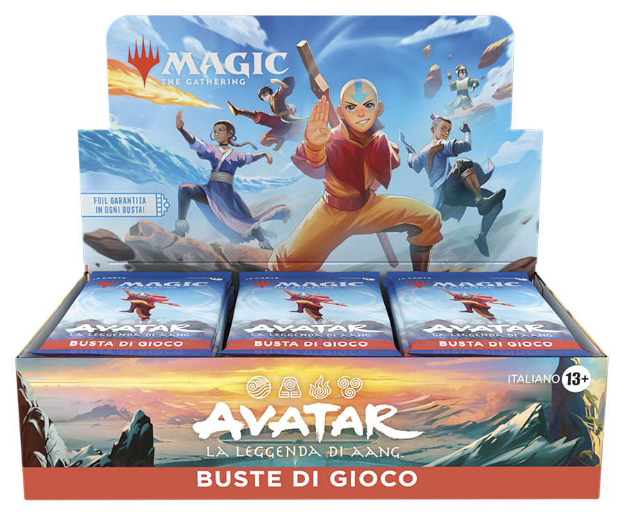 Magic Avatar the Last Airbender Play Booster Box ITA