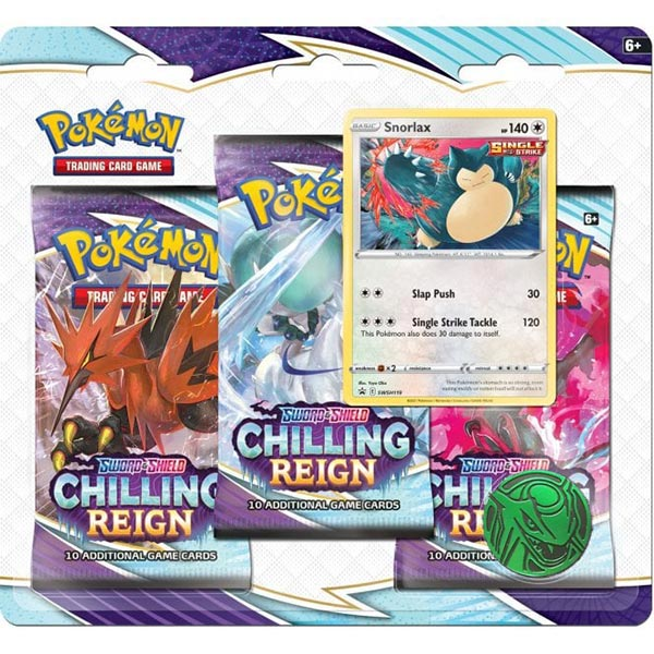 Pokemon Blister chillign reign snorlax EN